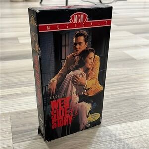 Vintage Classic MGM Musical West Side Story VHS Tape
